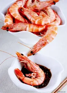 boiled shrimp