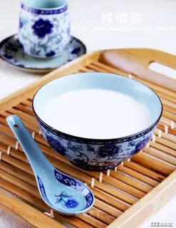 Almond milk tea
