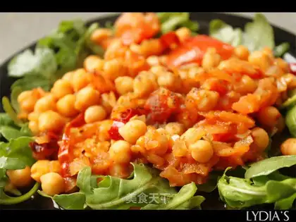 Italian style hot hummus