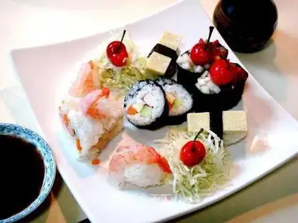 assorted sushi