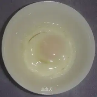 Steamed eggs with white sugar
