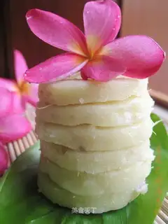 Milk sweet potato cake