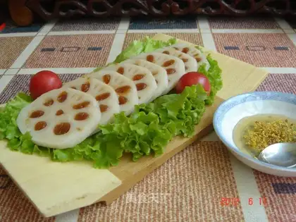 Sweet and sour lotus root