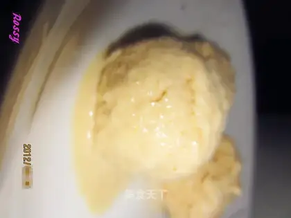 Mango wine ice cream