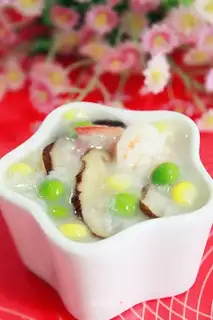 Pastoral fresh shrimp porridge