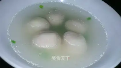 Fresh meat glutinous rice balls