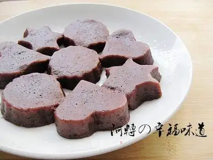 red bean cake