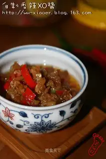 Homemade spicy XO sauce