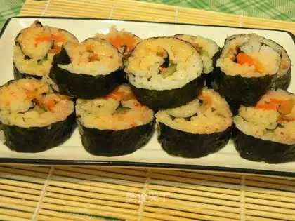 Spicy Squid Sushi
