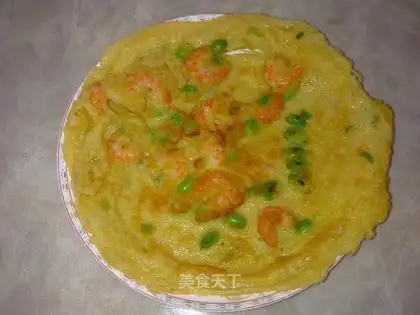 Shrimp pancakes