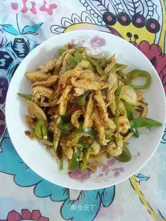 green pepper meat