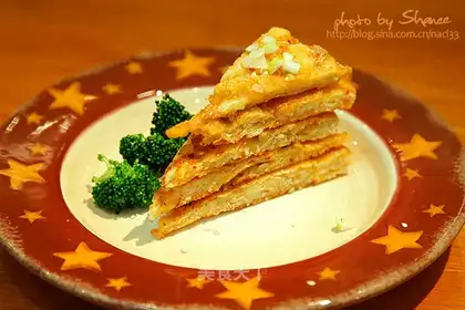 Korean kimchi cake