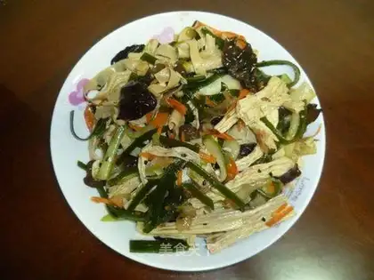 Colorful mixed vegetables