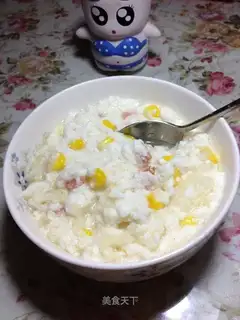 stir-fried milk with bamboo fungus