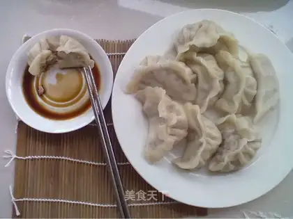 Fresh meat dumplings