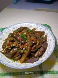 Minced pork and eggplant