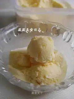 vanilla ice cream