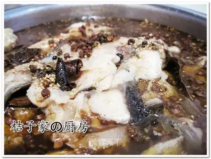 boiled fish