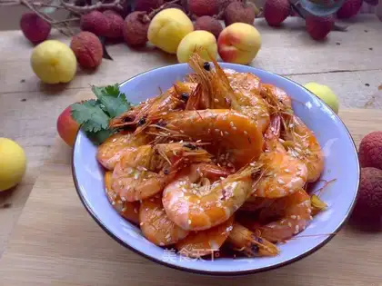 Garlic chicken shrimp