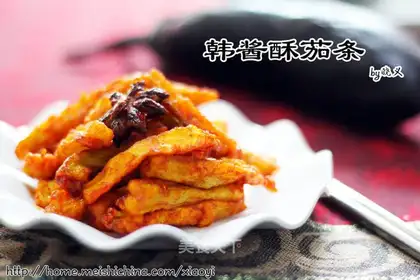 Korean sauce crispy tomato strips