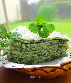 Shepherd's purse pancakes
