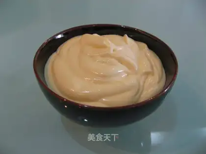egg yolk cream paste