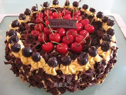Black Forest Cheesecake