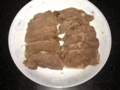 marinated beef