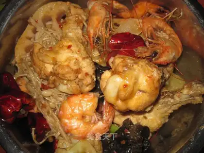 spicy balsamic pot