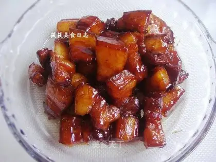 Braised pork belly