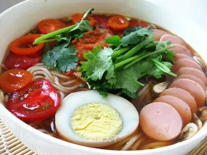 North Korea cold noodles