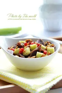 Spicy mixed chicken gizzards