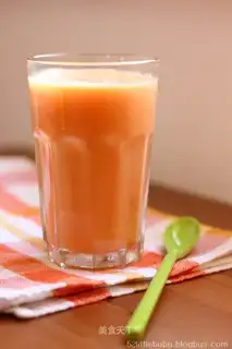 Vanilla papaya milkshake