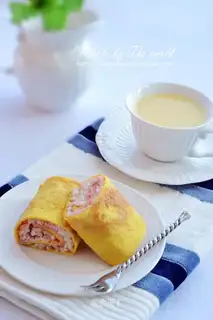 Rice egg roll