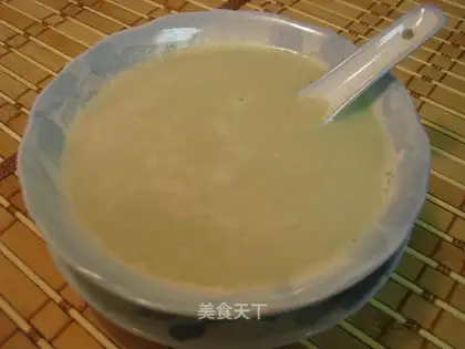 Nutritional green soybean milk to relieve heat and clear heat