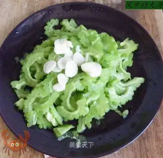 Cold balsam pear