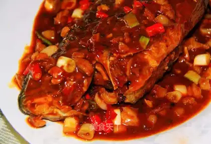 dry-roasted fish