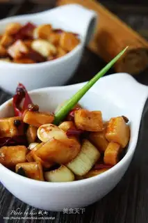Kung Pao Pleurotus eryngii