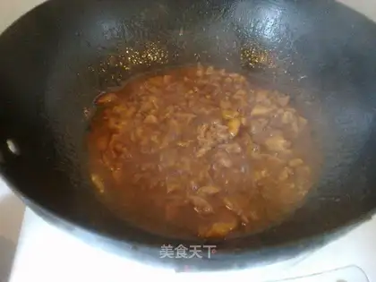 Chicken sweet noodle sauce