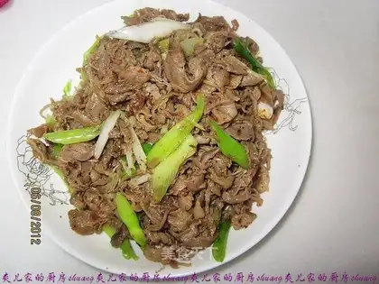 mutton with onion flavor