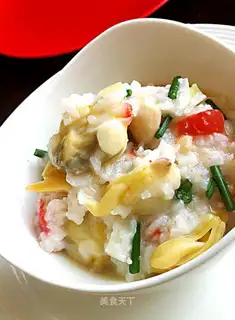 braised rice with clam