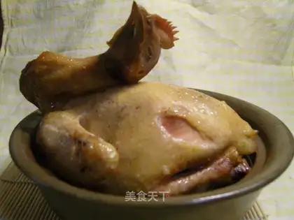 Steamed baby chicken