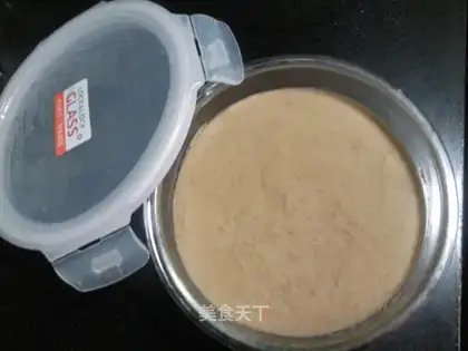Homemade chestnut paste