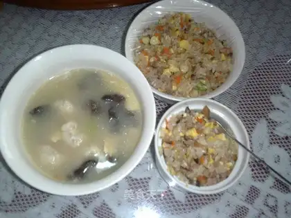 glutinous rice fried rice