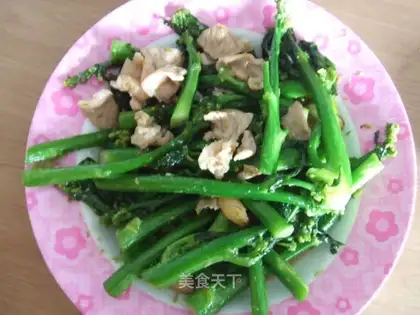 Hong Kong cauliflower stir-fried pork
