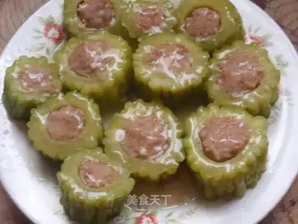 Stuffed bitter gourd