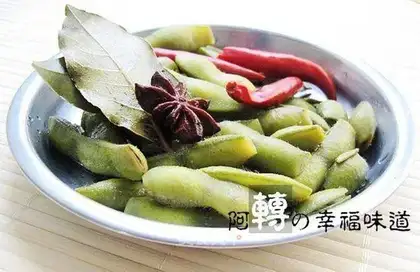 Tea fragrant edamame