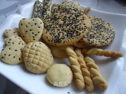Sesame biscuits