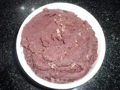 Homemade bean paste filling