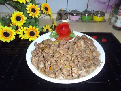 Flavor fried duck